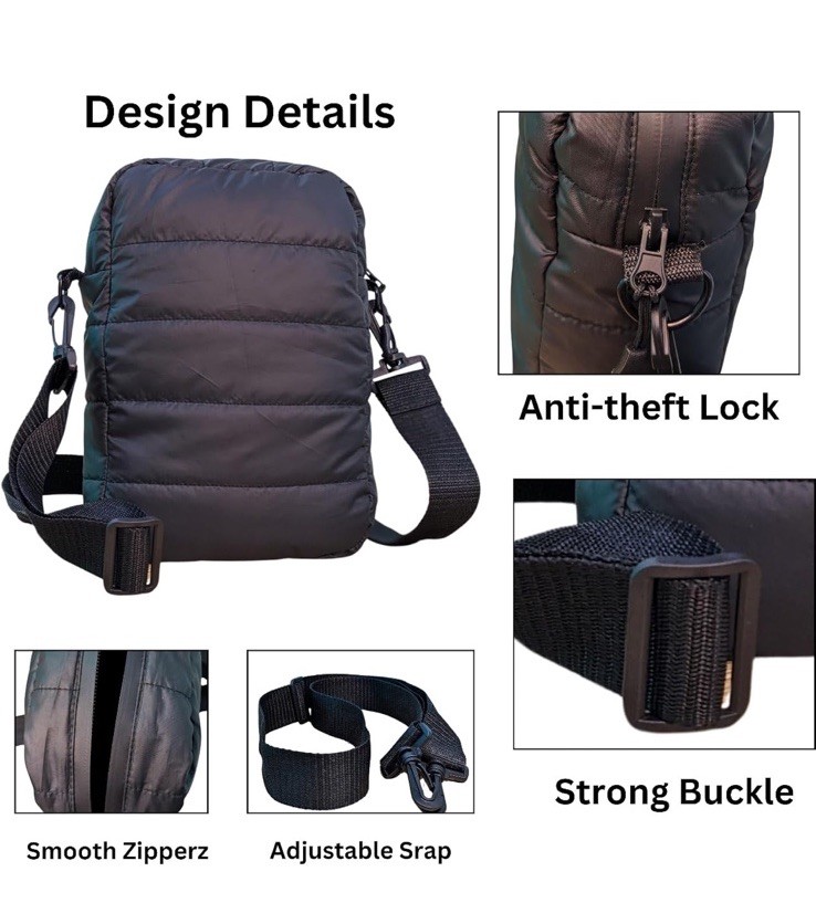 Men Backpack Tactical Sling Bag Chest Shoulder Fanny Pack Crossbody Sport Travel
