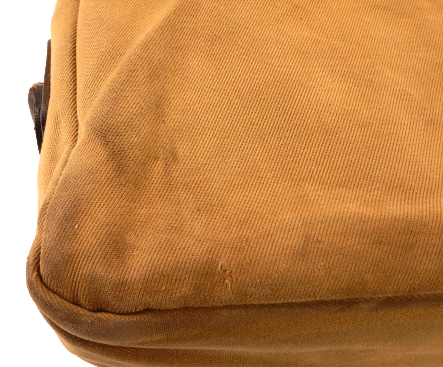 Filson 70257 Tan Rugged Twill Briefcase Computer Bag no strap
