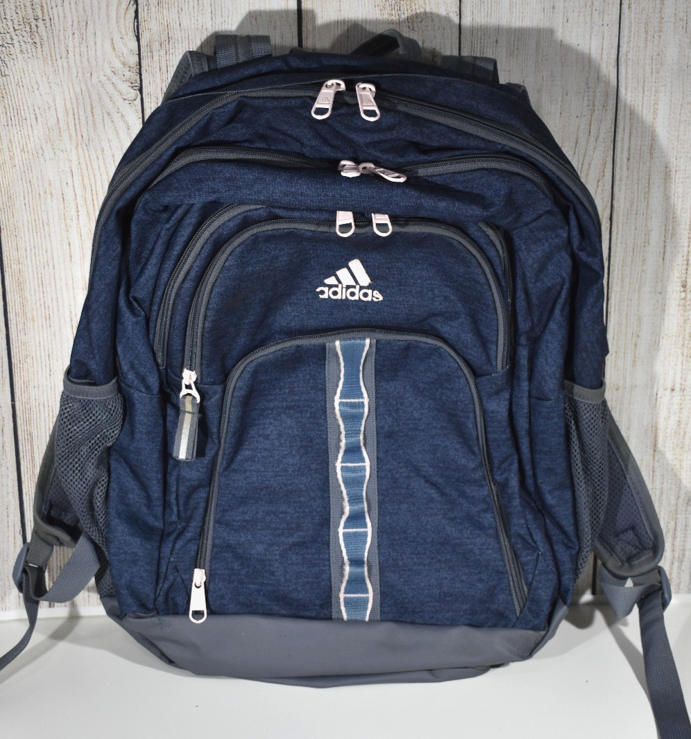 Adidas Prime 6 Backpack – 5 Compartment w/Loadspring – Blue and Pink