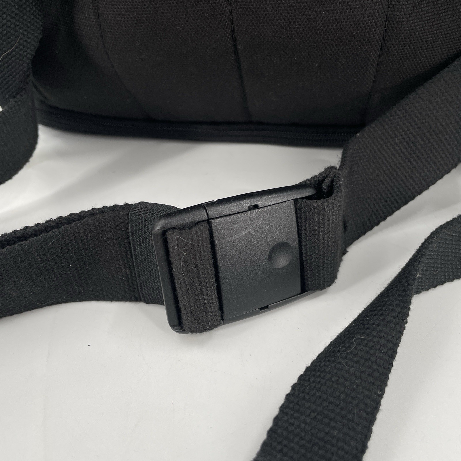 IKEA Forenkla Backpack In Black – Roll Top Style – Padded Laptop Sleeve