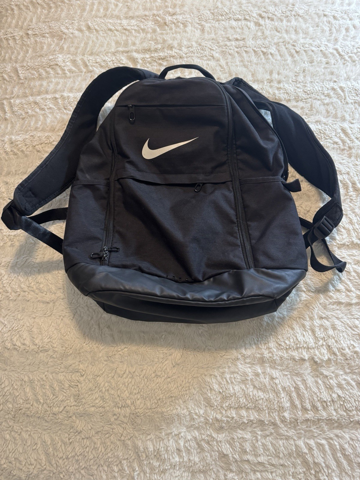 Nike Brasilia 9.5 Training Backpack 24L Black Laptop School Gym Travel