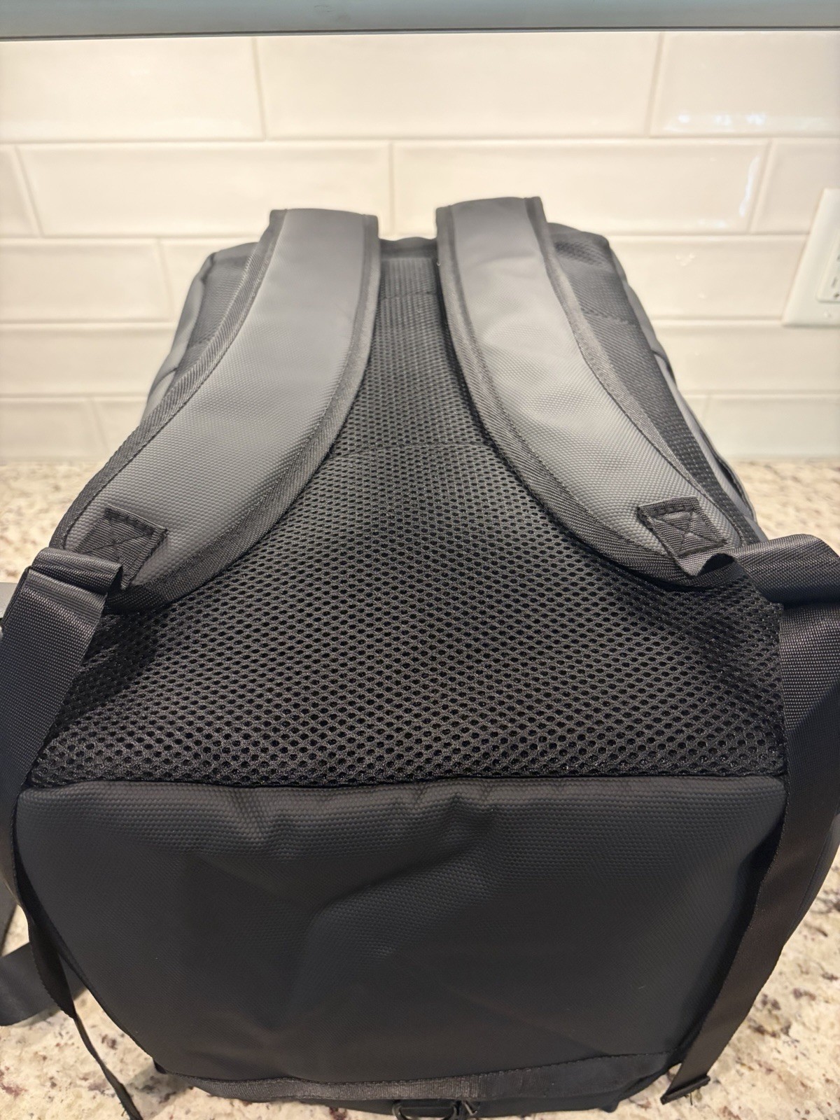Malbon Golf Duffle Bag Olive Green Buckets Logo Boston Gym Travel Carry On NEW