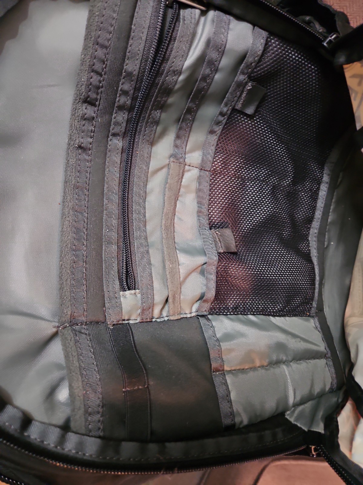 The North Face Hiking Trail Backpack Nylon Multicolor Stamped Camping Denali Bag