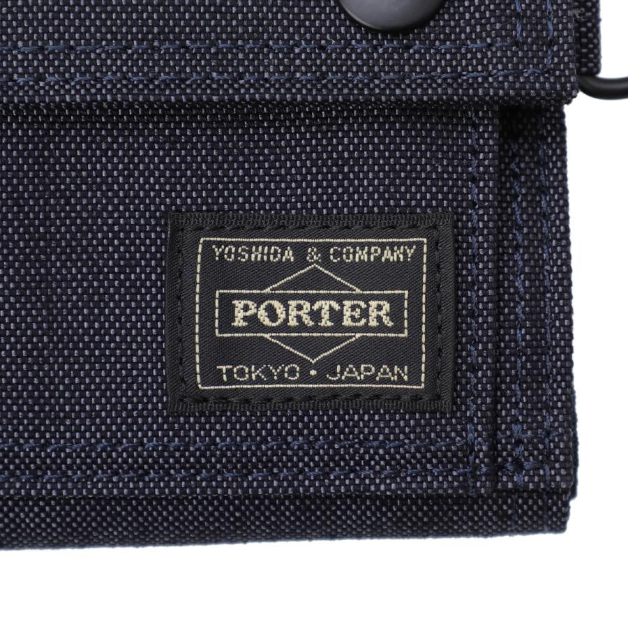 PORTER YOSHIDA SMOKY WALLET Navy 592-26370