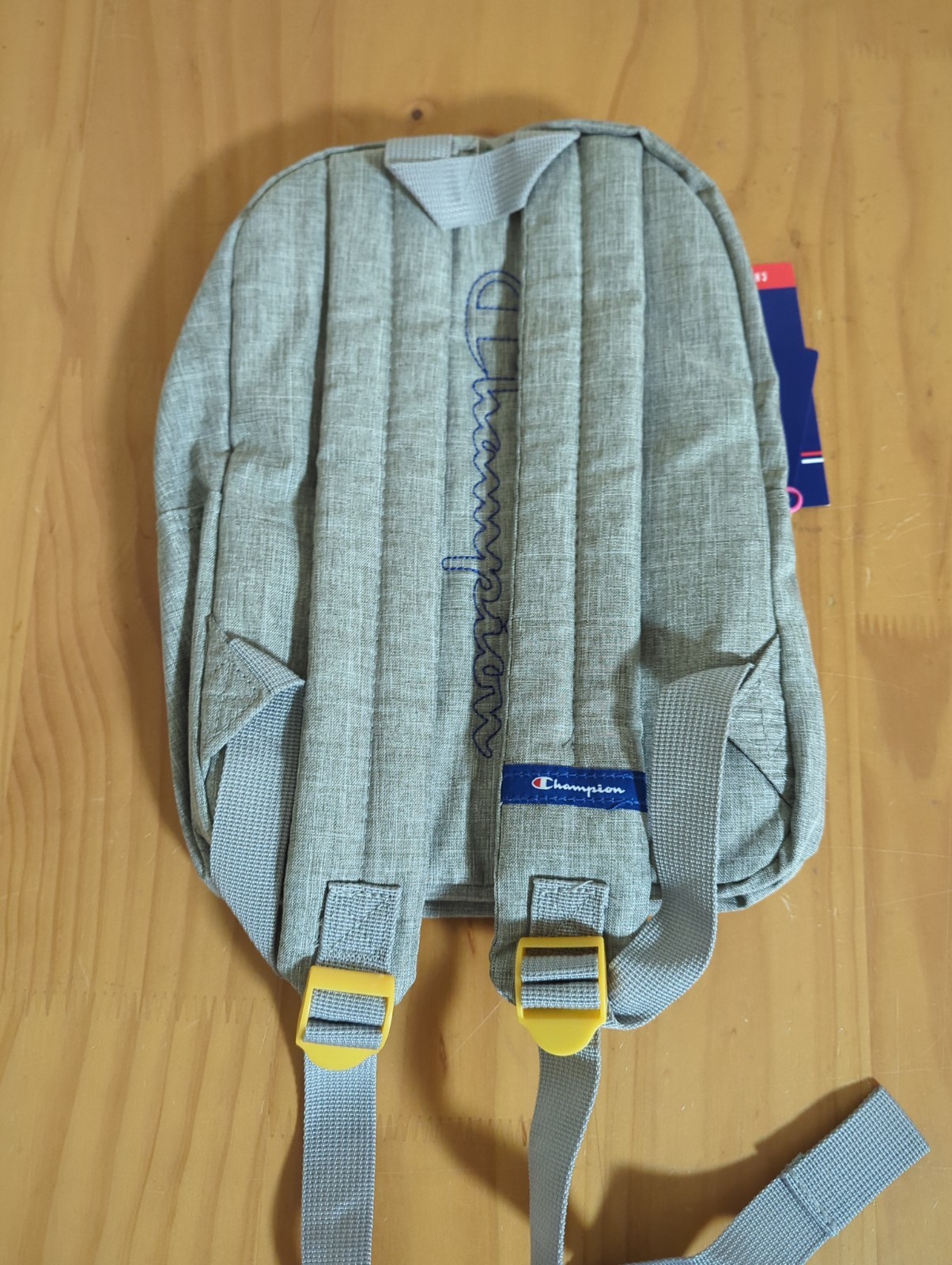 Chanpion Unisex Varsity Mini Backpack Bag Grey 12 x 9 Inches New NWT
