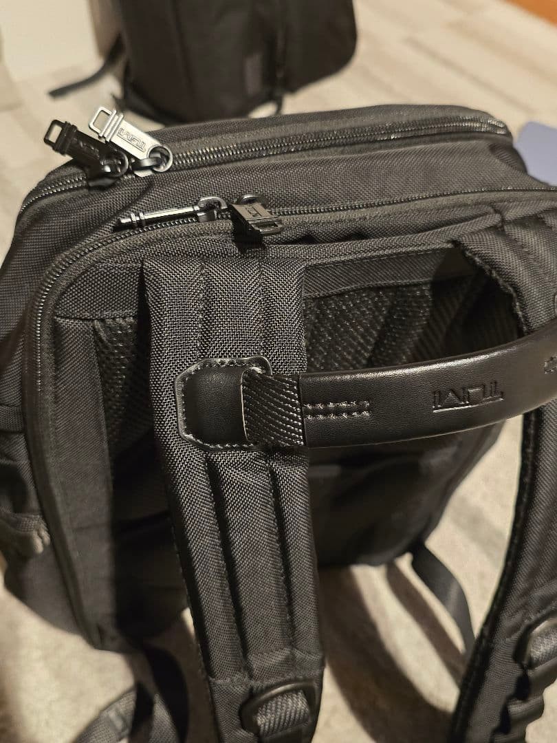 TUMI Excellent Condition ALPHA BRAVO Search Backpack Black