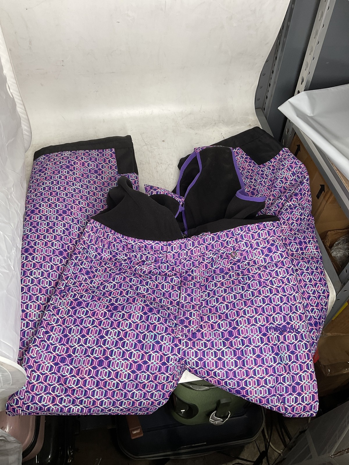 Arctix Kids Infinity Bib Overalls Chainlink Purple X Large U3