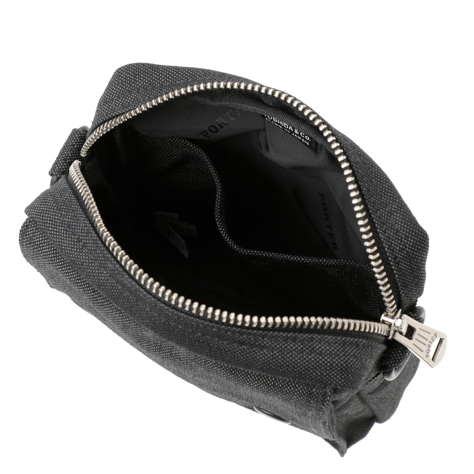 PORTER Smoky Vertical Shoulder Bag, Shoulder Bag, Yoshida & Co., Navy