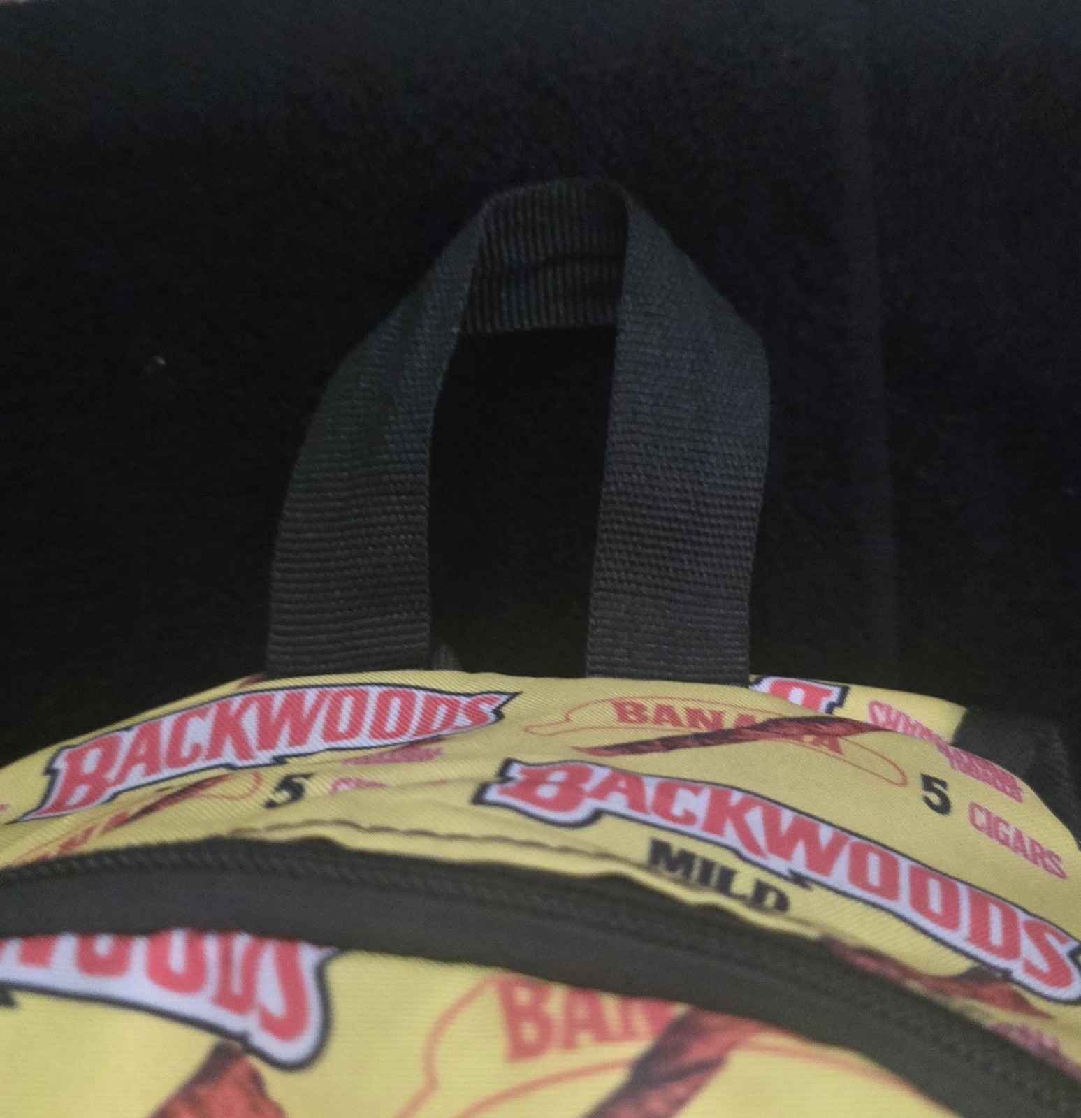 Backwoods Brand Backpack Shoulder Strap Dual Zipper Pocket Mild & Natural Design