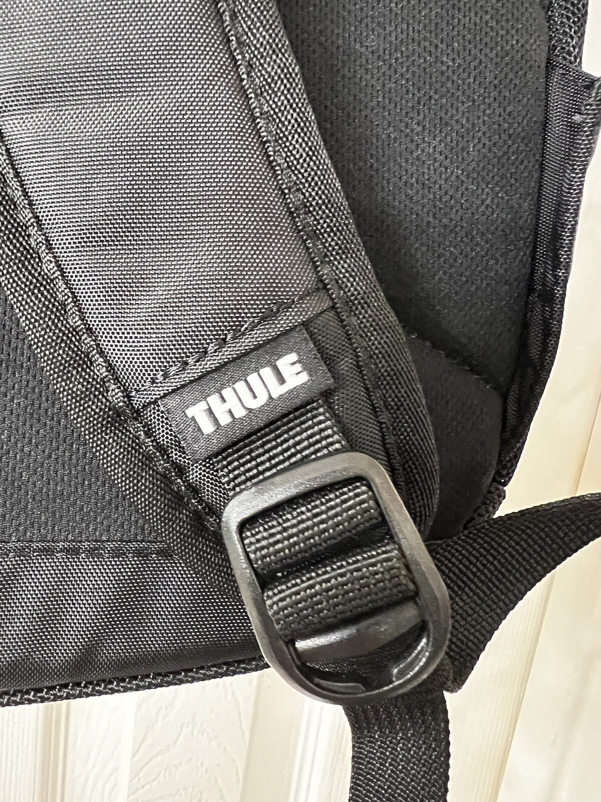 New Thule Sweden Achiever 17” College, Travel, Work, Laptop Black Backpack