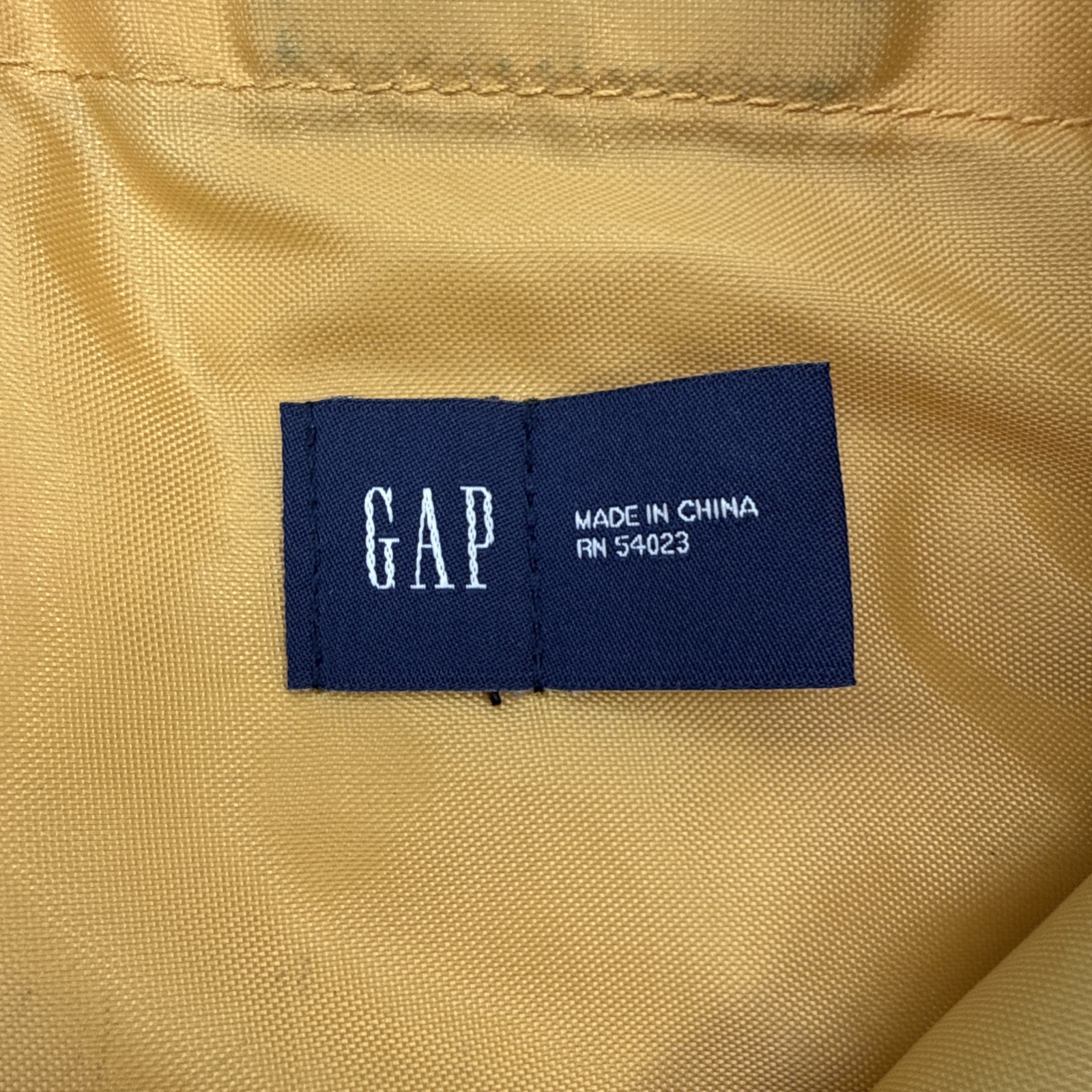 Vtg GAP 2001 Sling Bag Y2K Single Strap Crossbody Shoulder Backpack Gray Bag