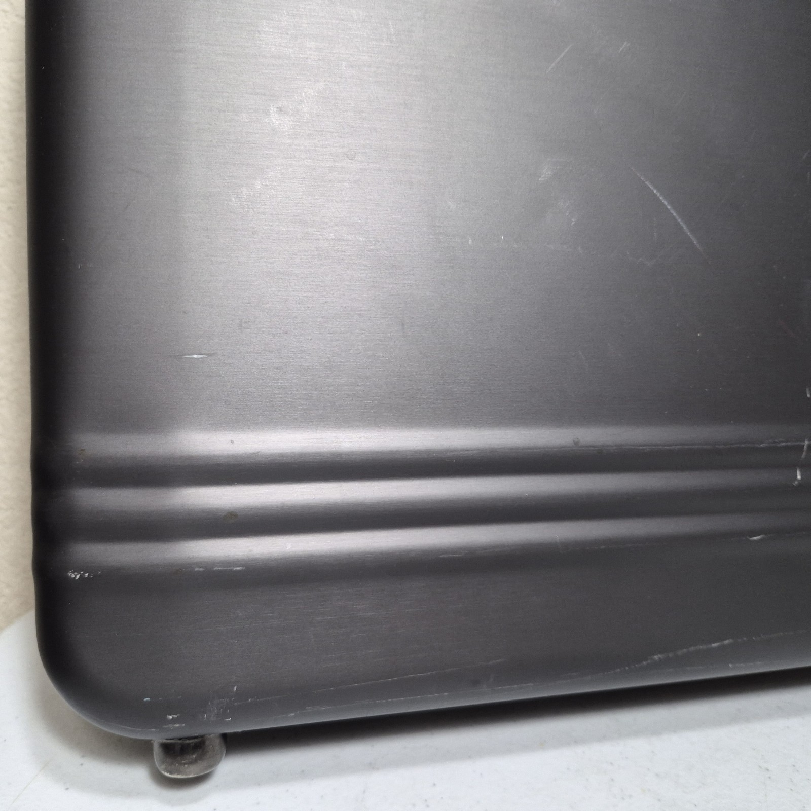 Vintage Kenneth Cole Reaction Aluminum Attache Briefcase Metal Gunmetal