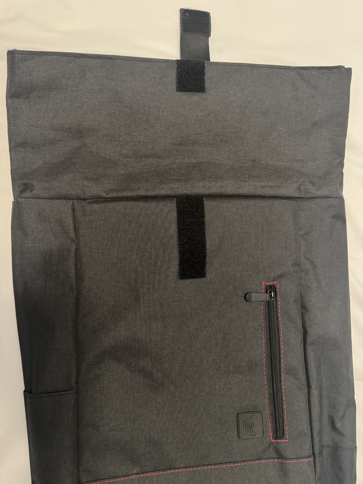 Chipotle Rolltop Backpack Laptop Sleeve Zip Closure Inside Divider Padded Canvas