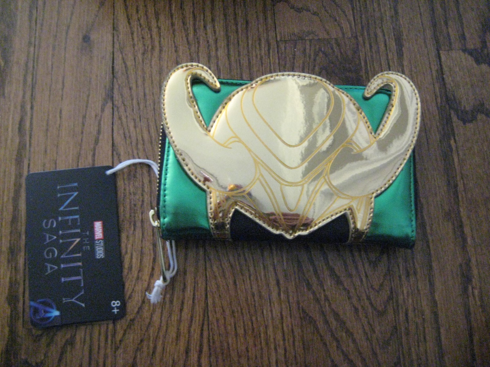 Loungefly Marvel Shine Loki Mini Backpack and Wallet Set! The Infinity Saga