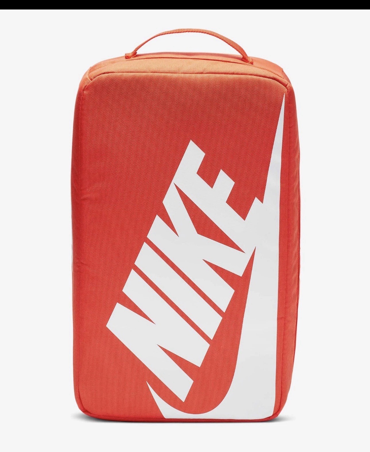 Nike Shoe Box Zipper Bag Travel Sneaker Orange White EXCELLENT