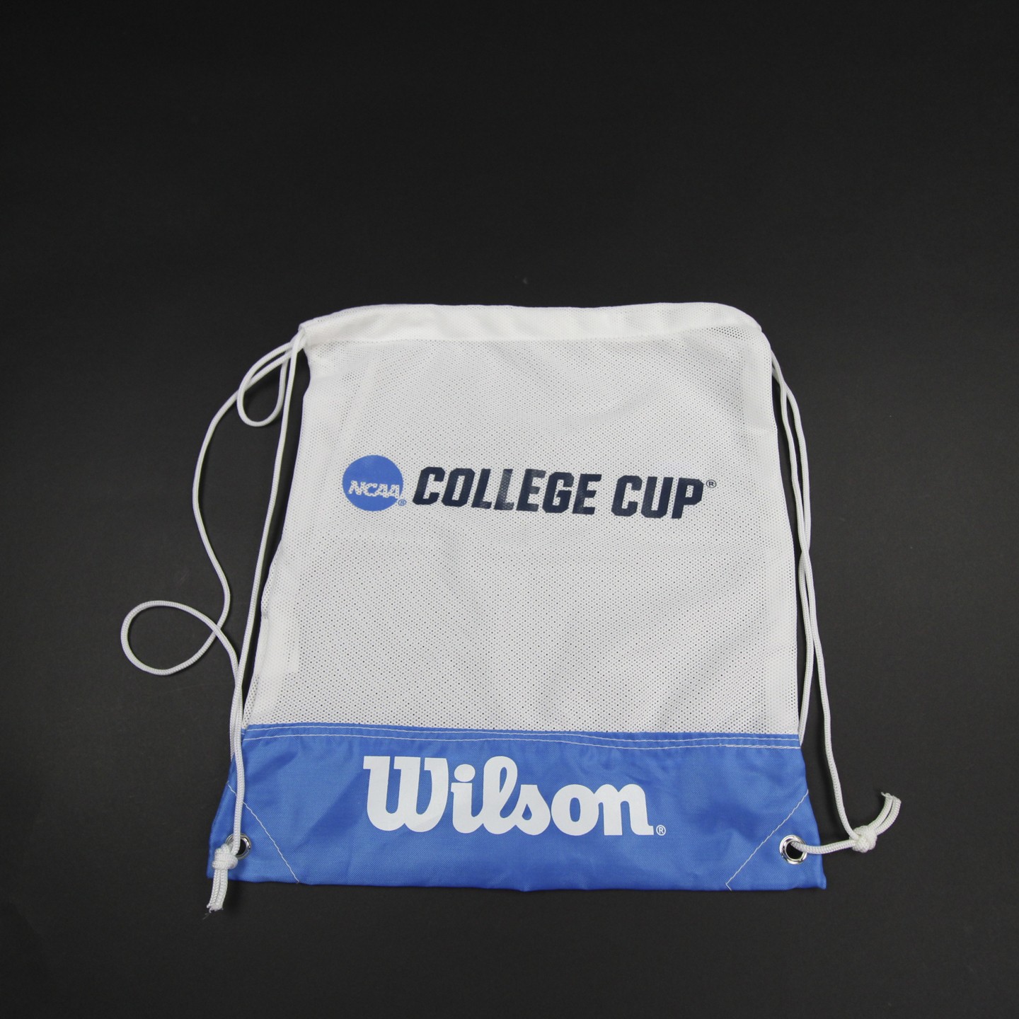 Wilson Bag – Drawstring Unisex White New without Tags OSFA
