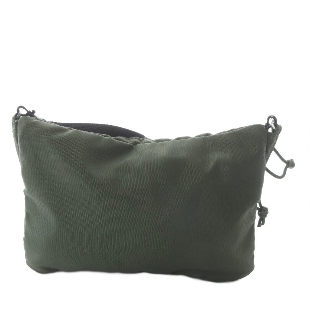BRIEFING BEAMS BOY Khaki Nylon Shoulder Bag 18cm x 25.5cm Excellent Condition