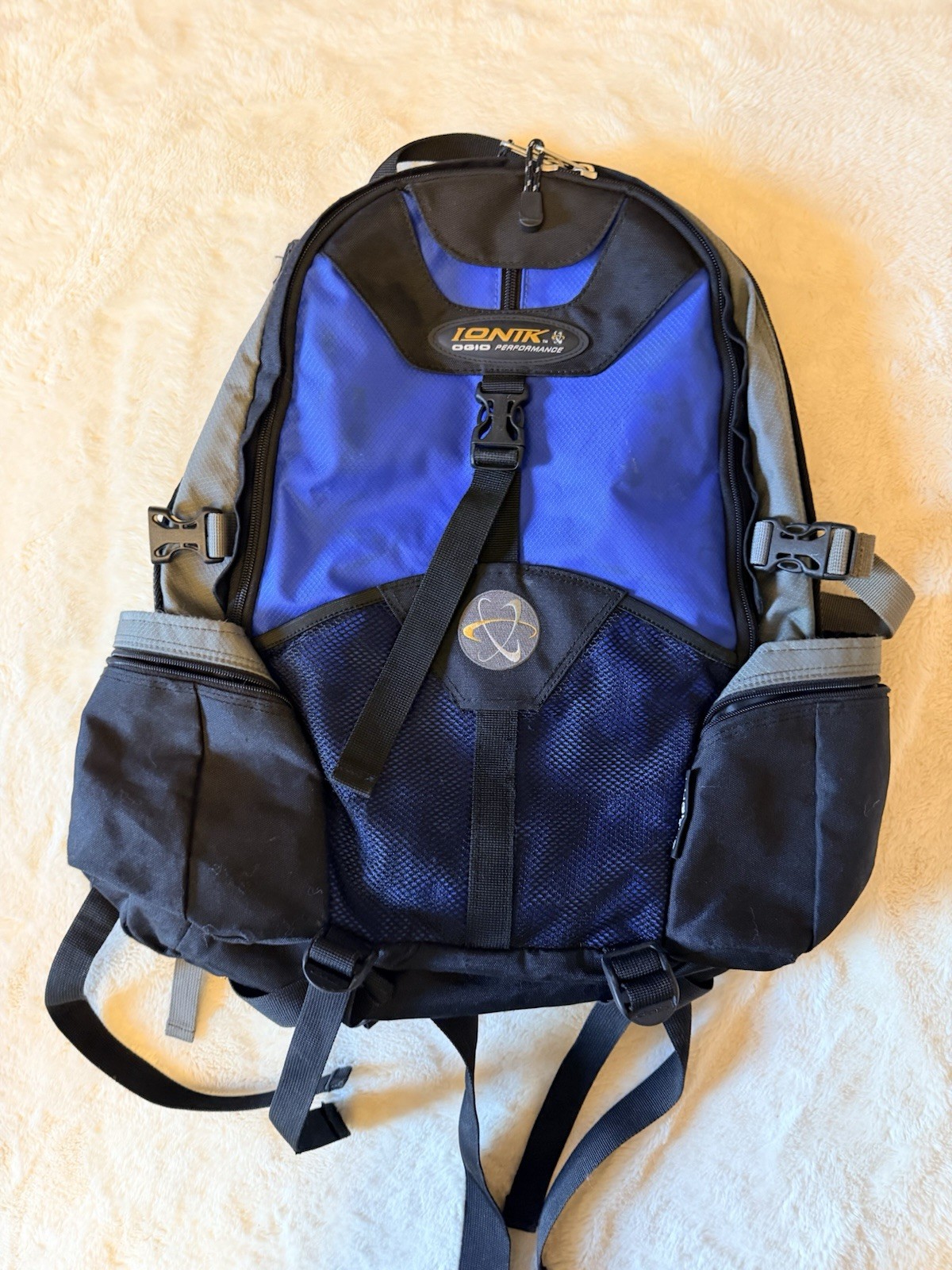 Ogio Backpack Laptop Blue And Black School Bag Travel Bag