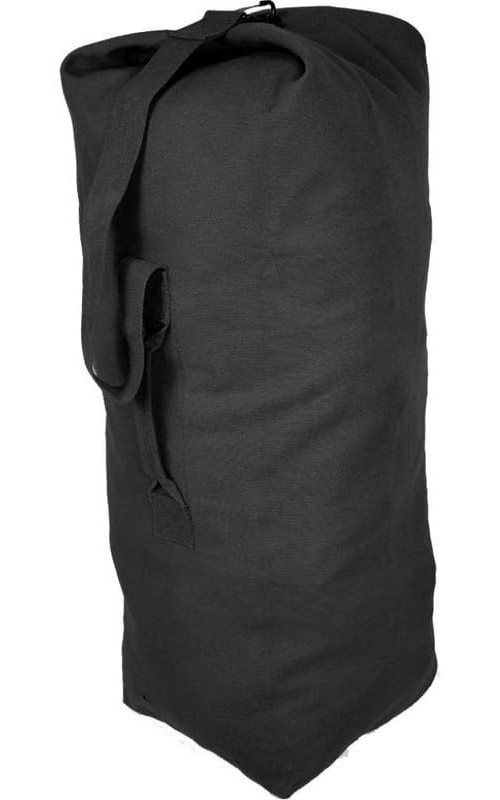 Top Load Heavyweight Cotton Canvas Tactical Military Carryall Duffle Bag