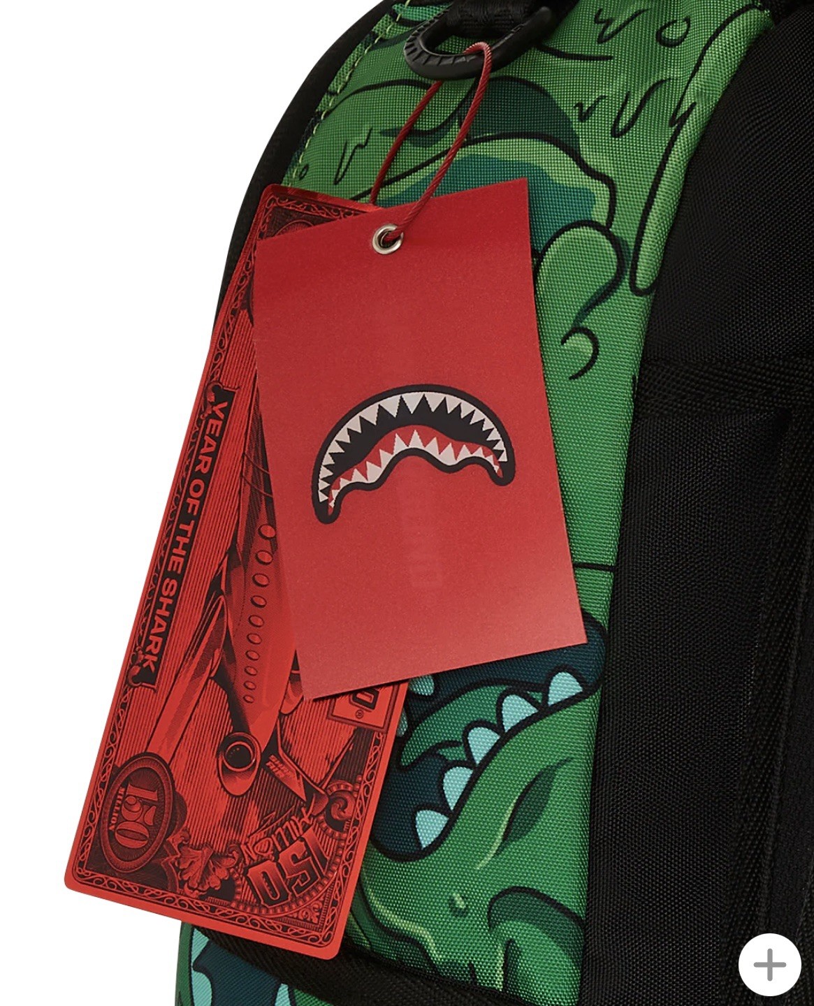 Sprayground x Rick and Morty Fusion Green Backpack