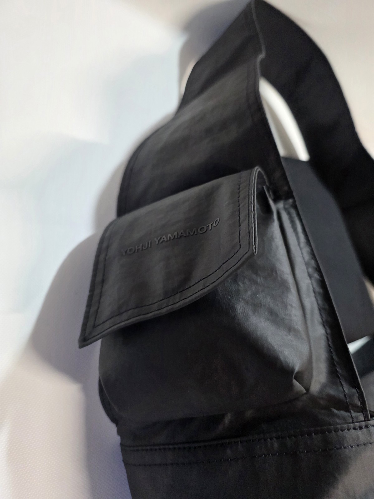 Y-3 Newspaper Bag Black