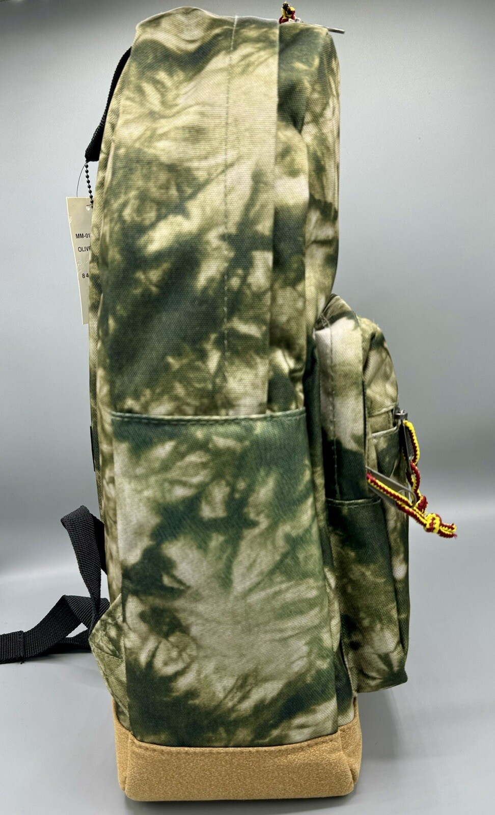 STEVE MADDEN Solid Classic Sport Dome Backpack, Olive Green/Multi, NWT