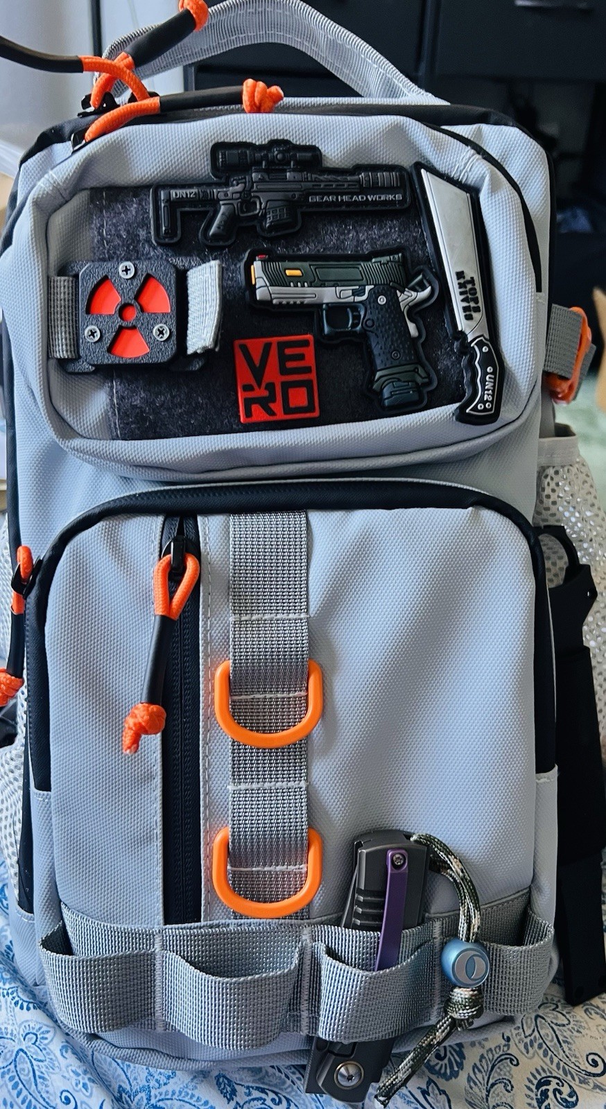 EDC Outdoor Sling Multi-Purpose Fishing Tackle Storage Waterproof Crossbody Bag