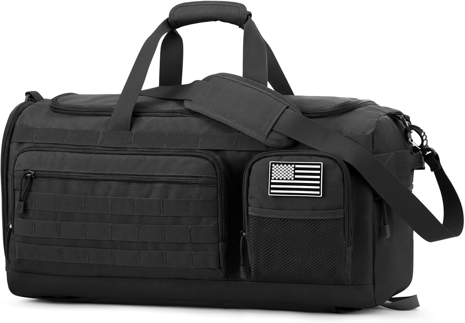 3-In-1 Travel Duffle Bag for Men and Women, 50L Large Gym Sports Bags Tactical M