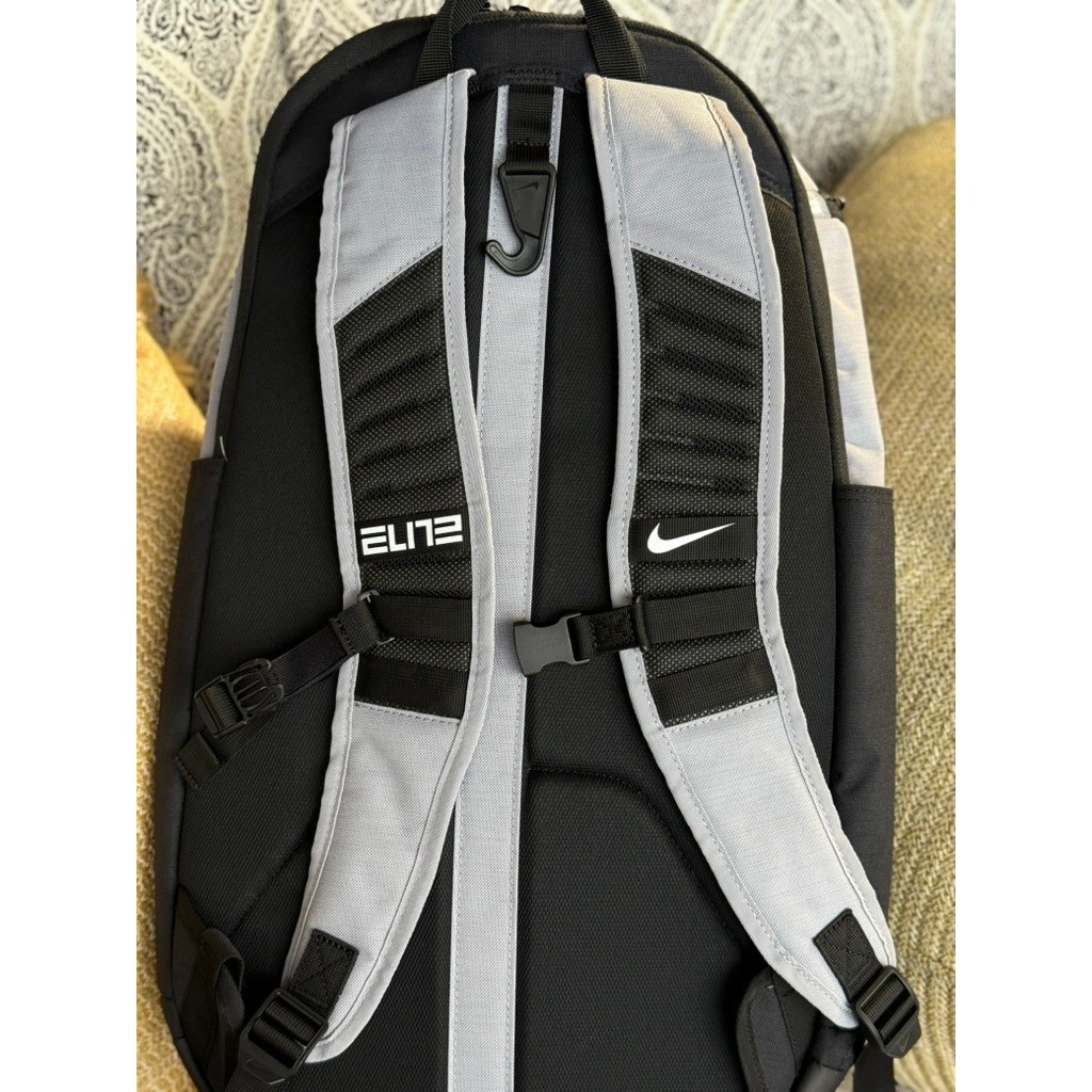 Nike Hoops Elite Pro Basketball Backpack 32L Wolf Grey Black NWT