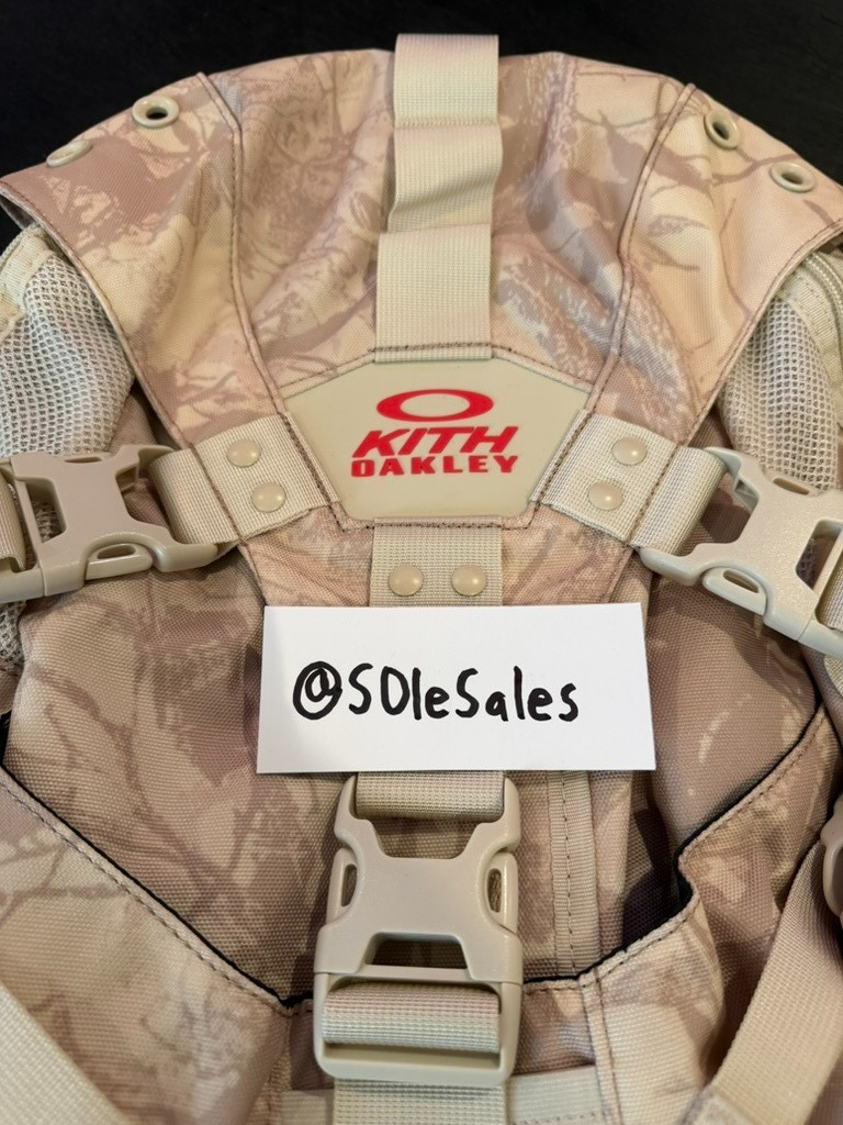 Brand New Kith x Oakley Icon RC Backpack Veil