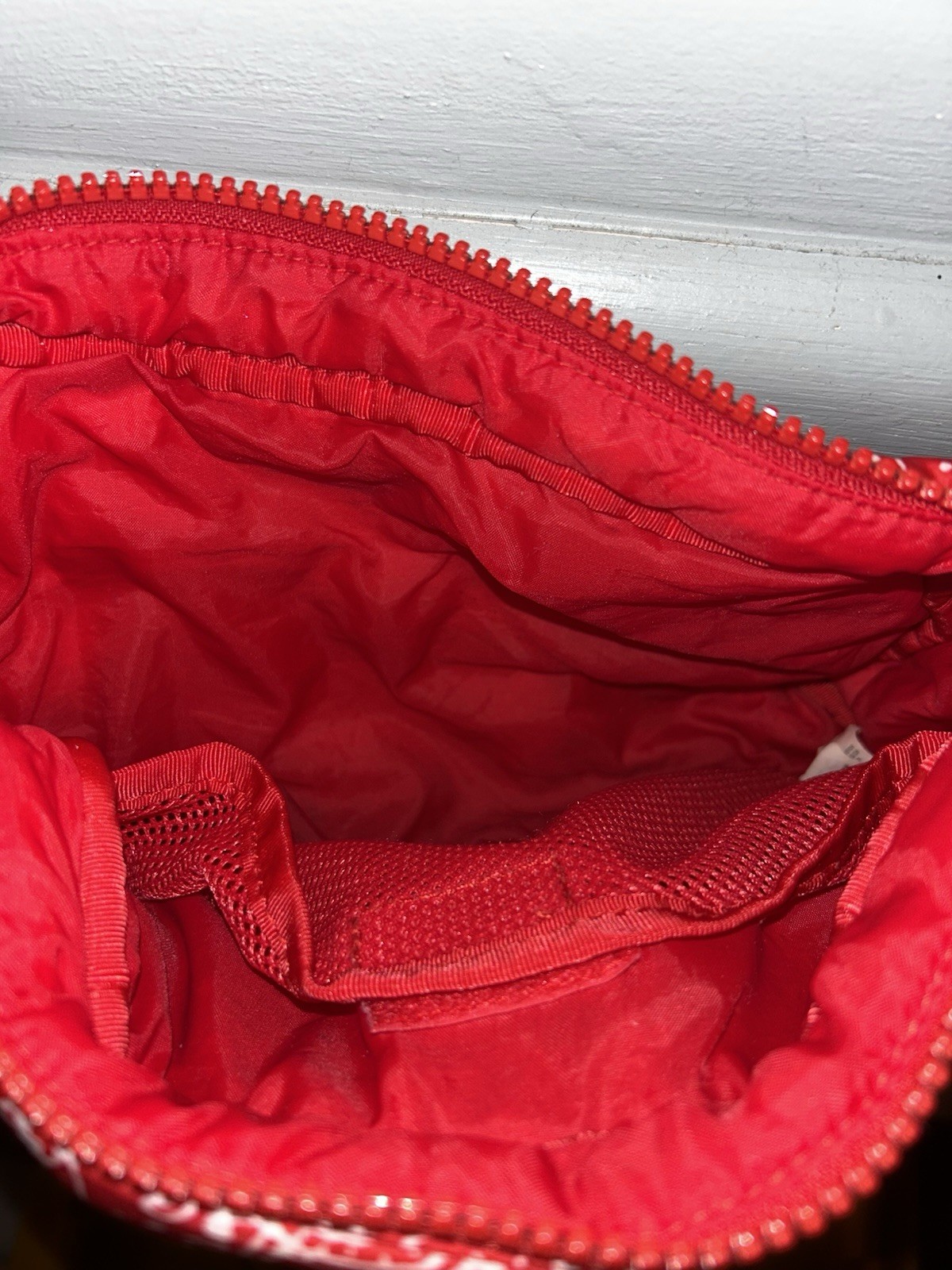 Supreme Paisley Puffer Bandana Red Shoulder Bag
