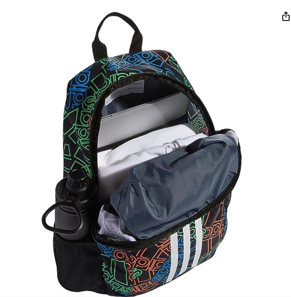 NEW Adidas Young BTS Creator 2 Backpack Brasilia Student Hustle Sport Boss Toss
