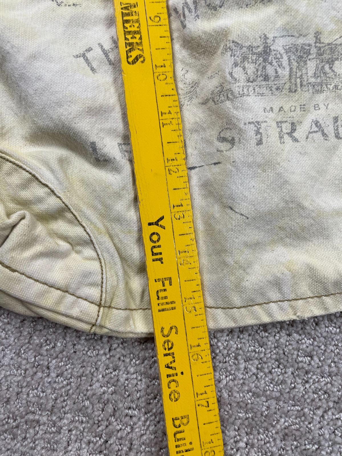 Levis Limited Edition /300 Canvas Miner Bag Two Horse Brand LVC Barracks Tote