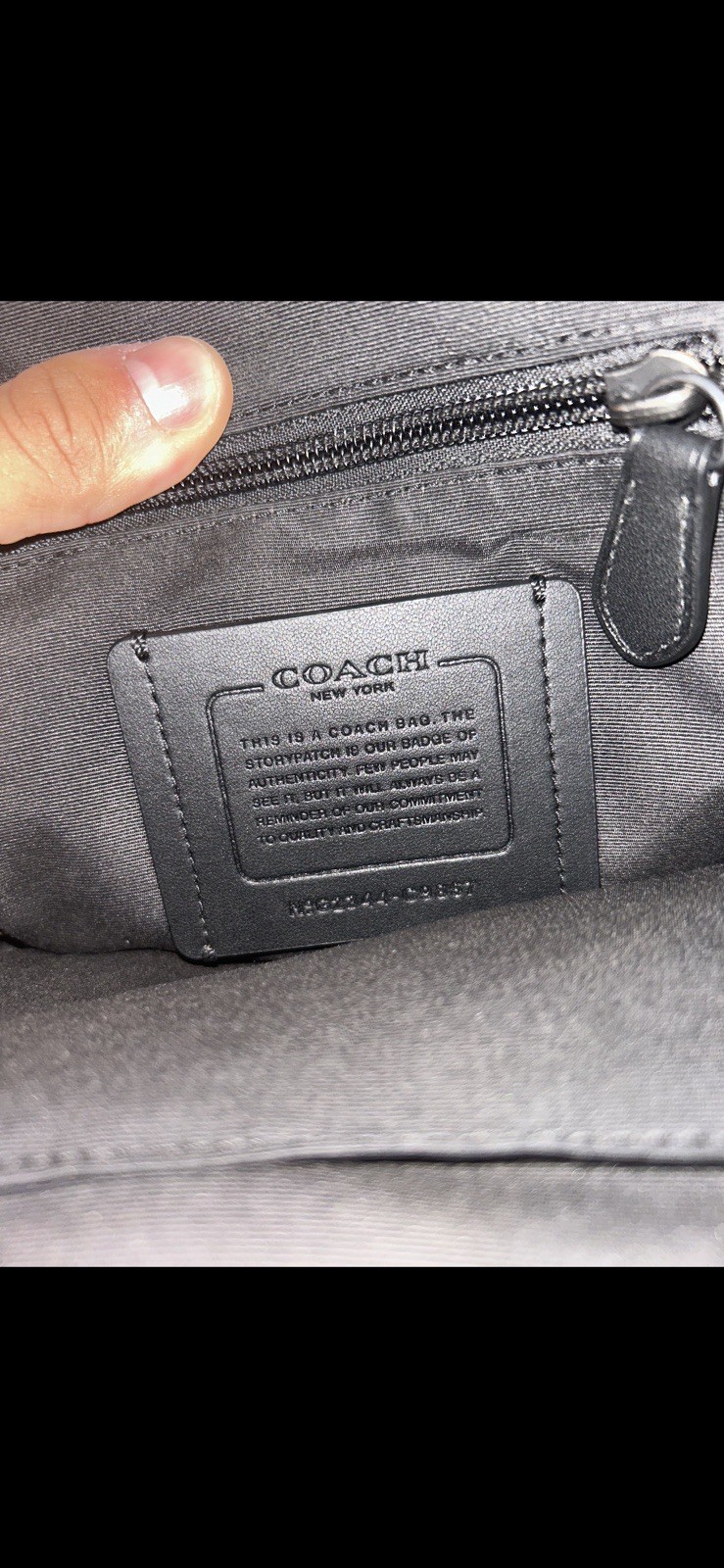 Brand New Coach Men Side Bag Without Tags Never Used