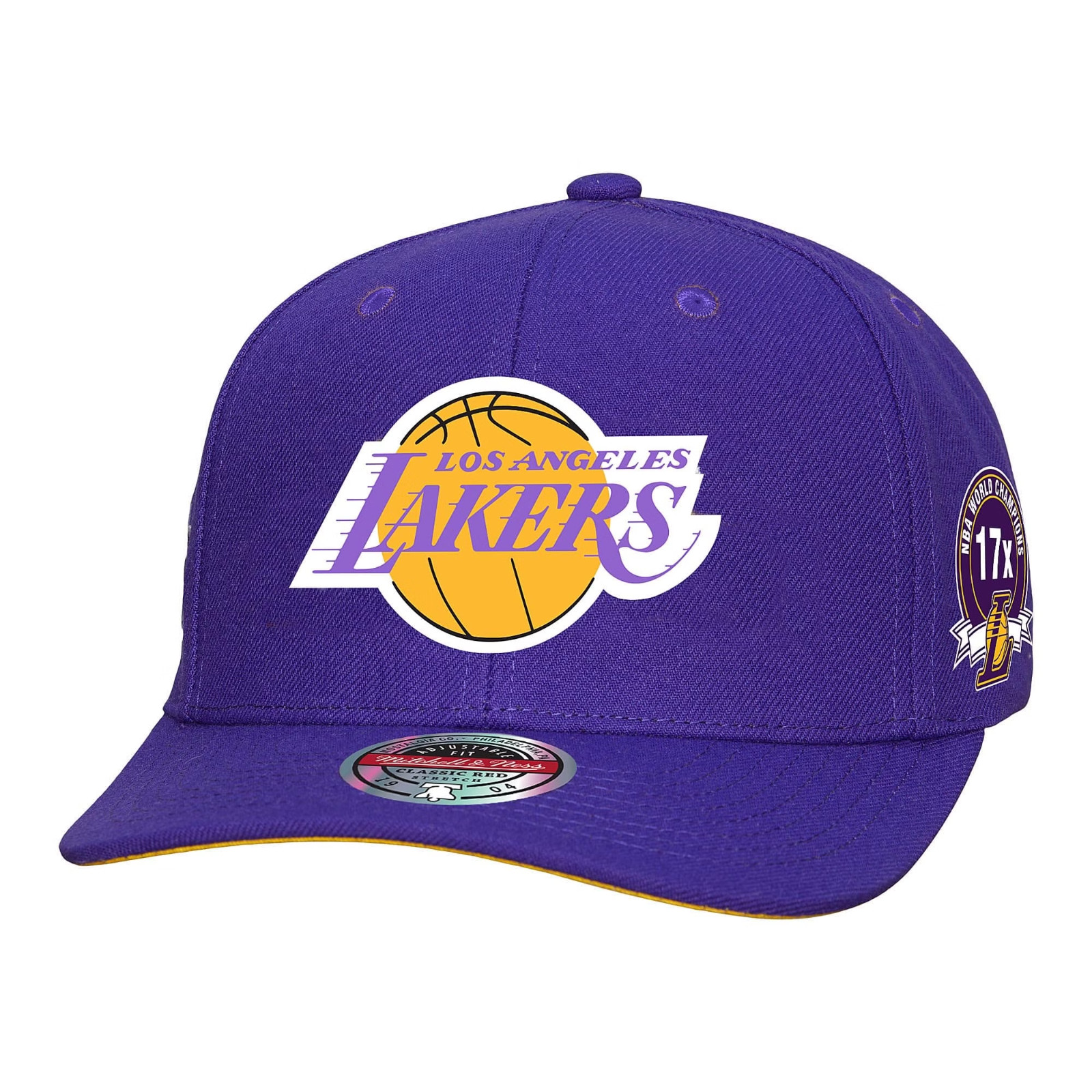 Mitchell & Ness NBA Home Town Snapback Cap – LA LAKERS Purple
