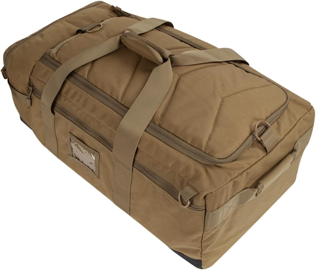 Colossus Duffel Bag – 3 in 1 Rugged Tactical Gear – Backpack/Duffle/Shoulder