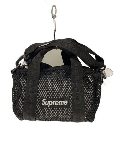 Supreme Shoulder Bag Black Box Logo Streetwear Crossbody Used