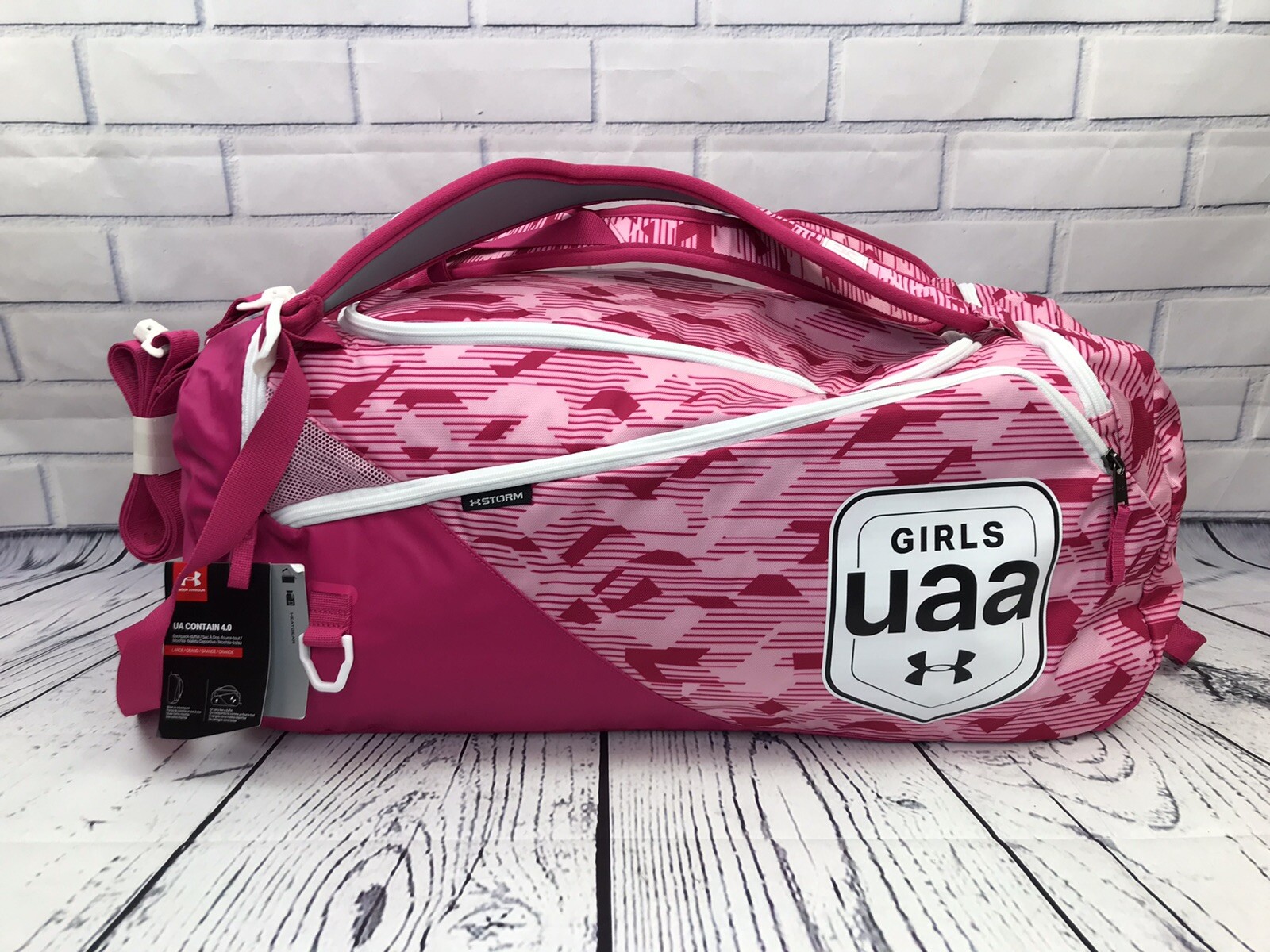 Under Armour Association UA UAA 4.0 Basketball Backpack Duffle Bag 1353659-100