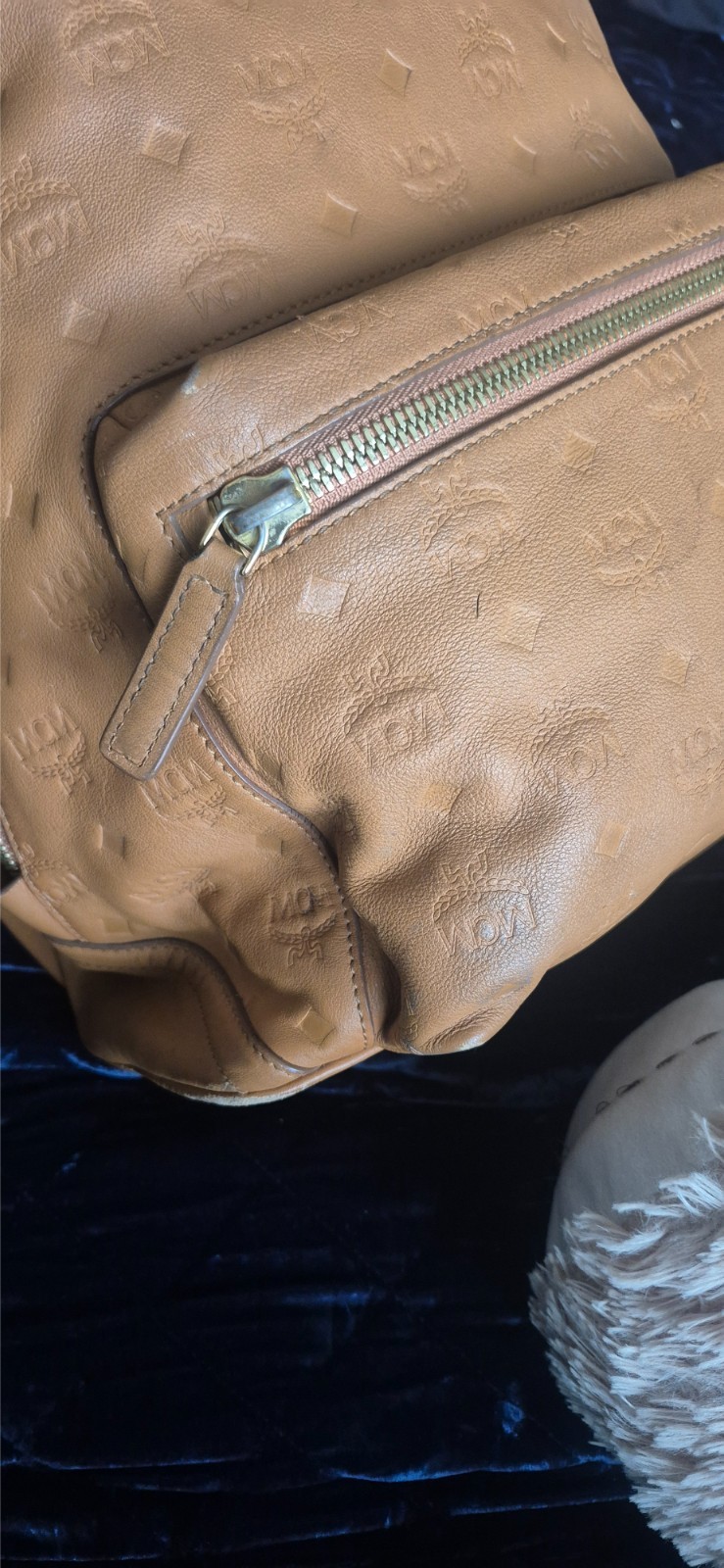 MCM ….. neo duke logo monogram ….backpack