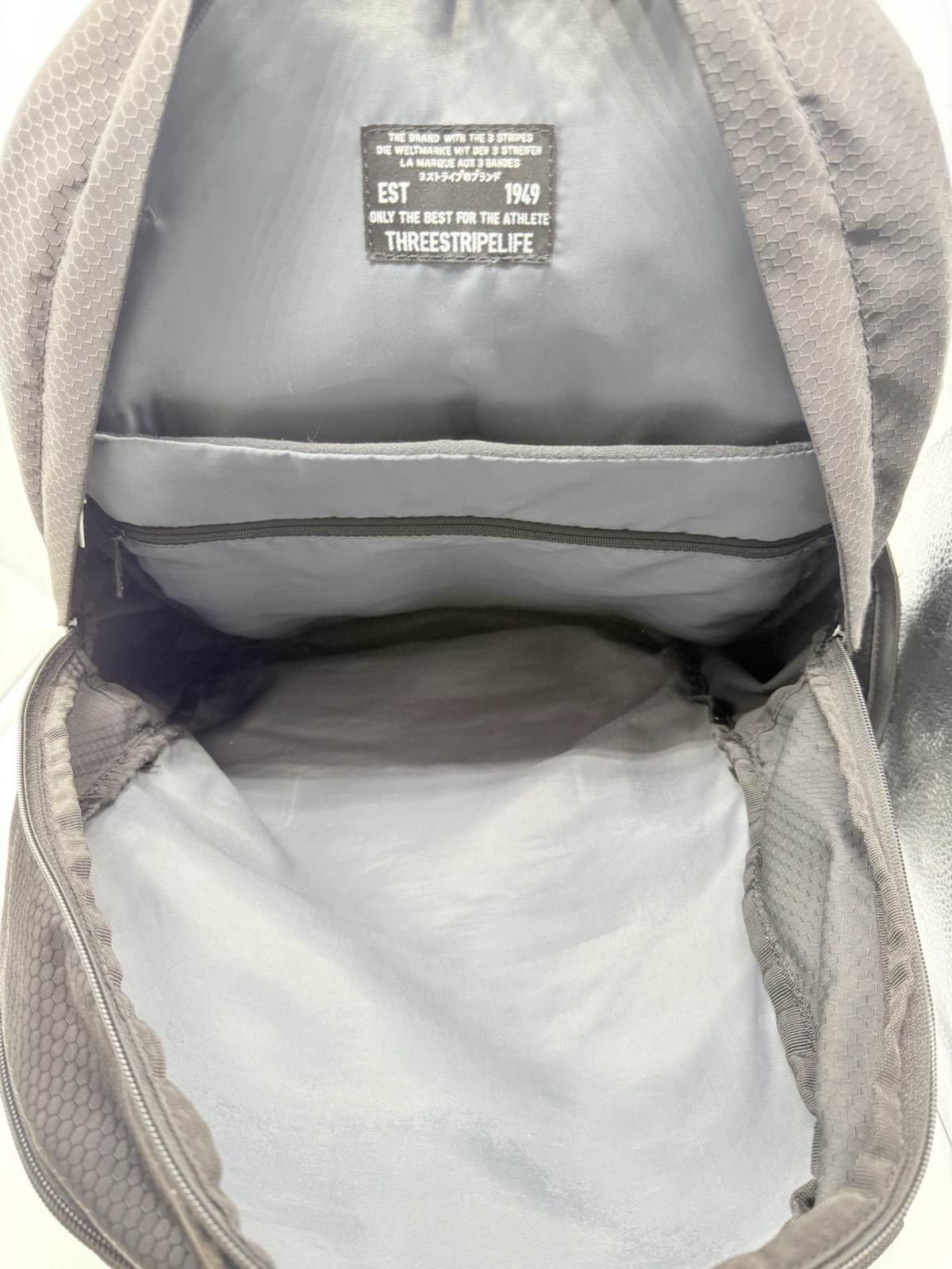 Adidas Prime 6 5-Pocket Laptop Backpack Black / White THREESTRIPELIFE