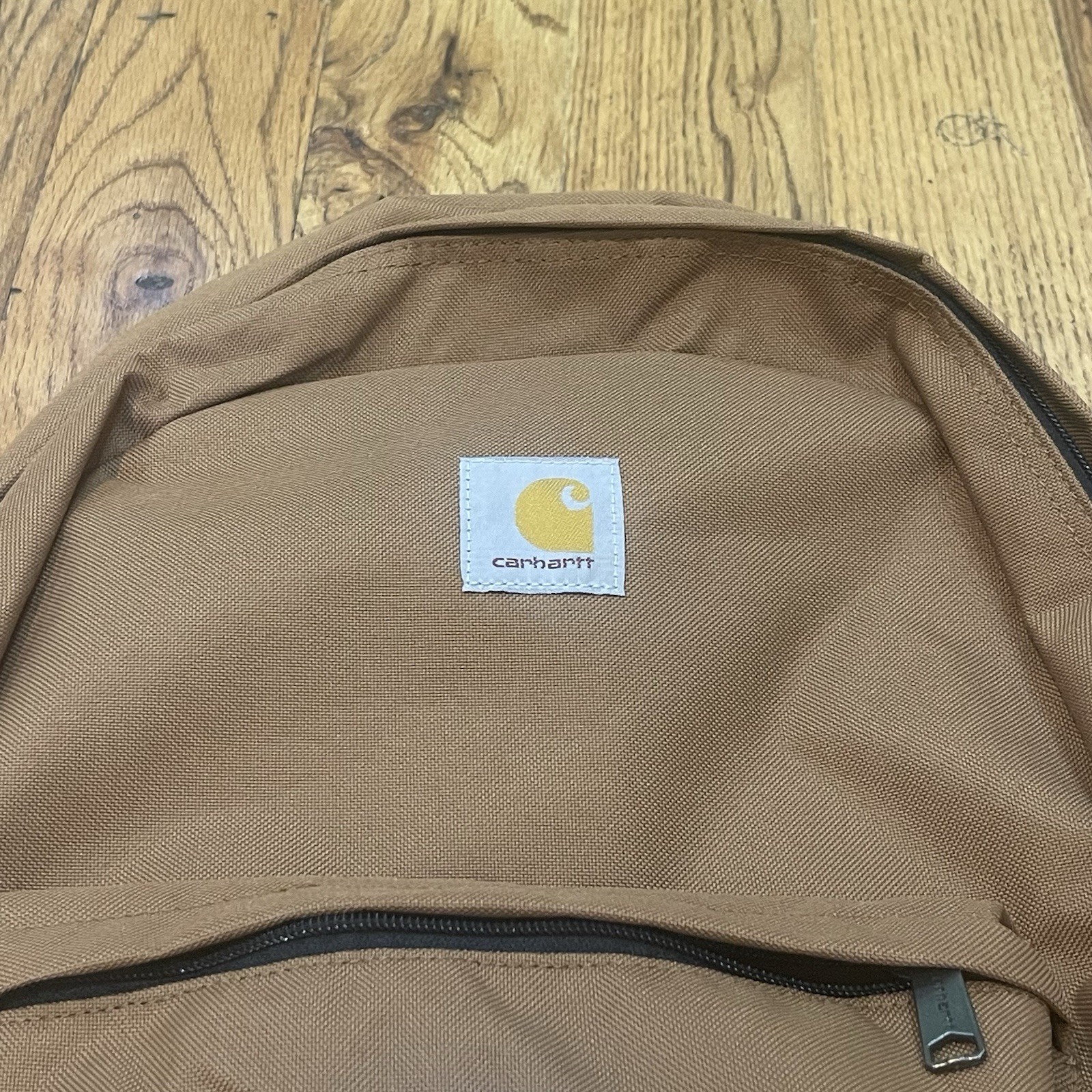 Carhartt CB0411 Rain Defender Backpack Brown Canvas School Work Bag NWT