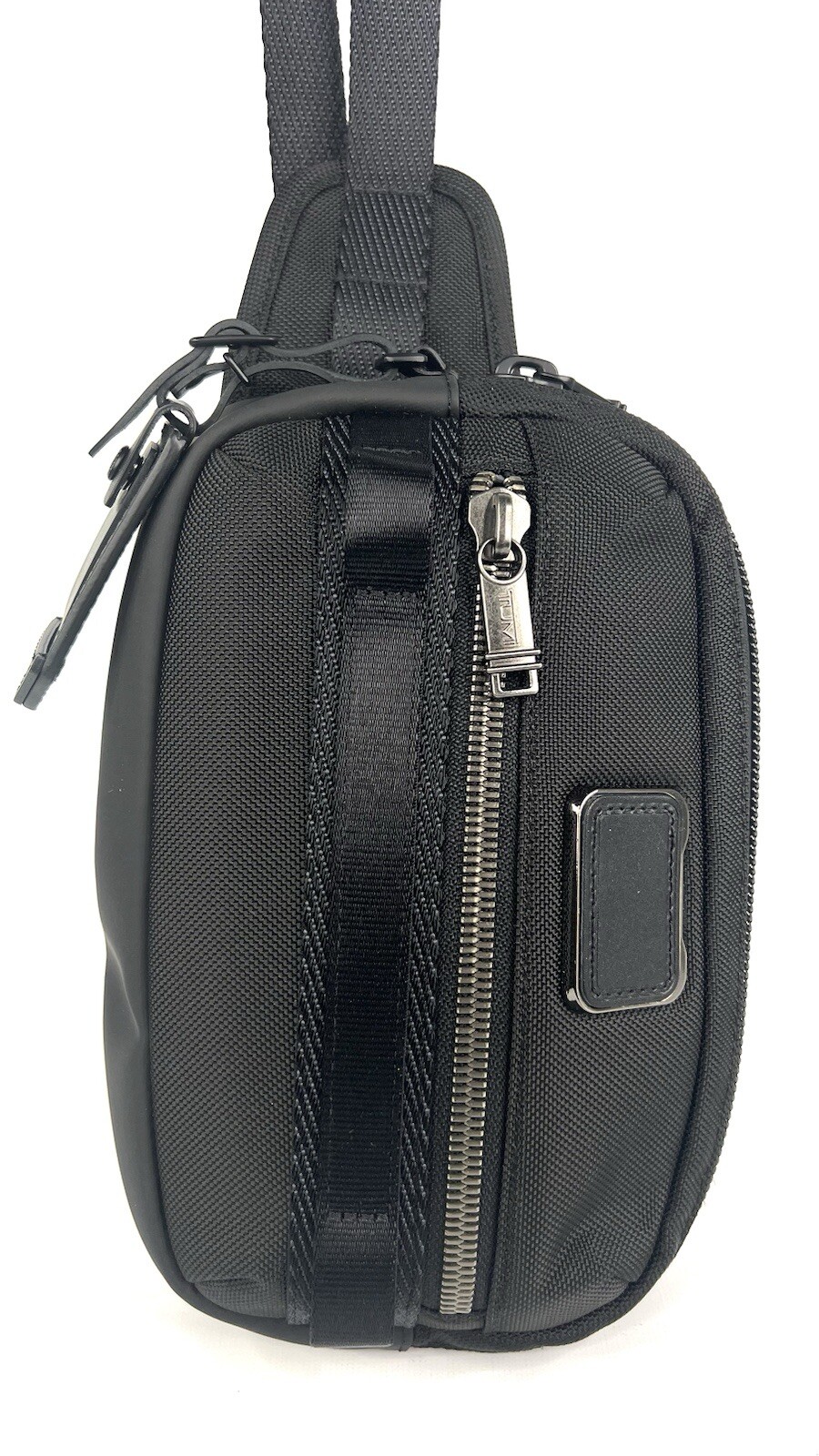 TUMI Recruit 3-In-1 Chest Pack, Waist Pack, Sling, Black Ballistic Nylon