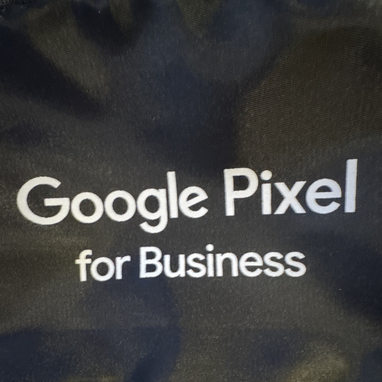 Google Pixel Black Belt Bag Fanny Pack Zip Adjustable Strap Inner Pockets Logo