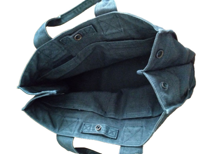 YOSHIDA PORTER Tote Bag Black Canvas Made in Japan