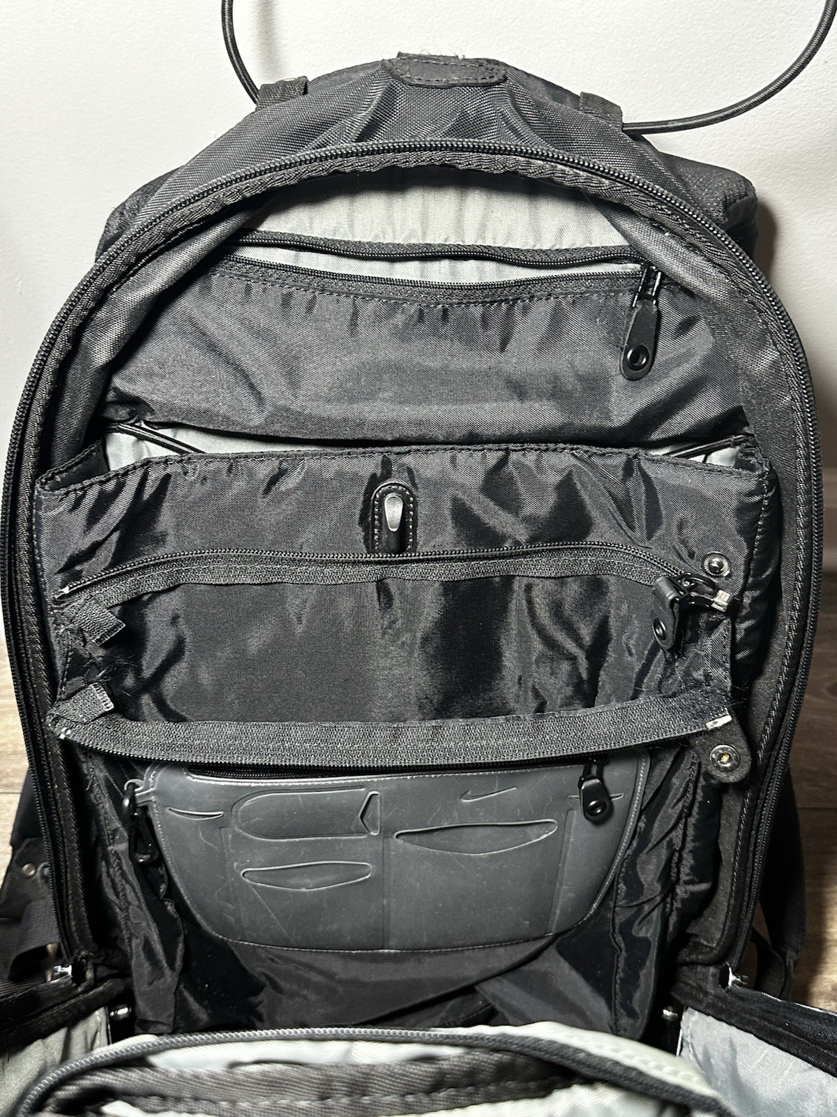Nike Epic Hardshell Black Backpack y2k Tech Gorpcore Skate 2000s Vintage