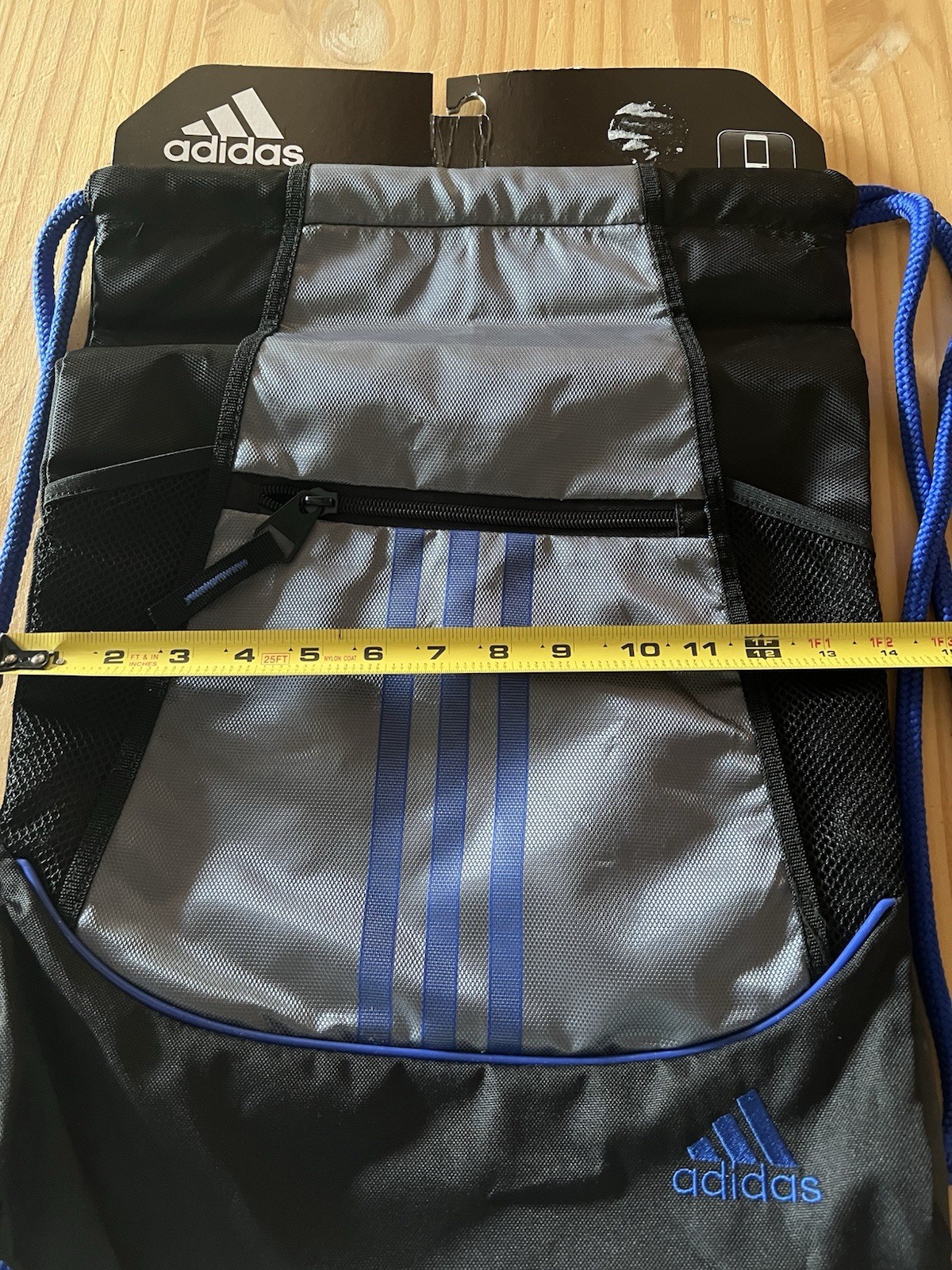 Adidas alliance ii sackpack Black, Gray & Blue