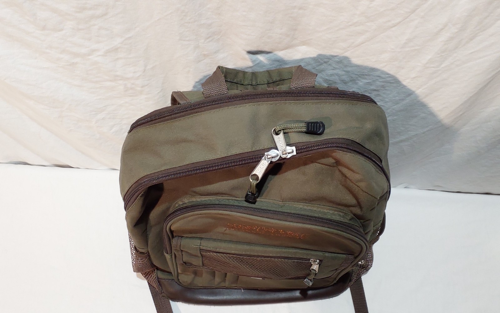 Eastport Green Basic Tech Backpack