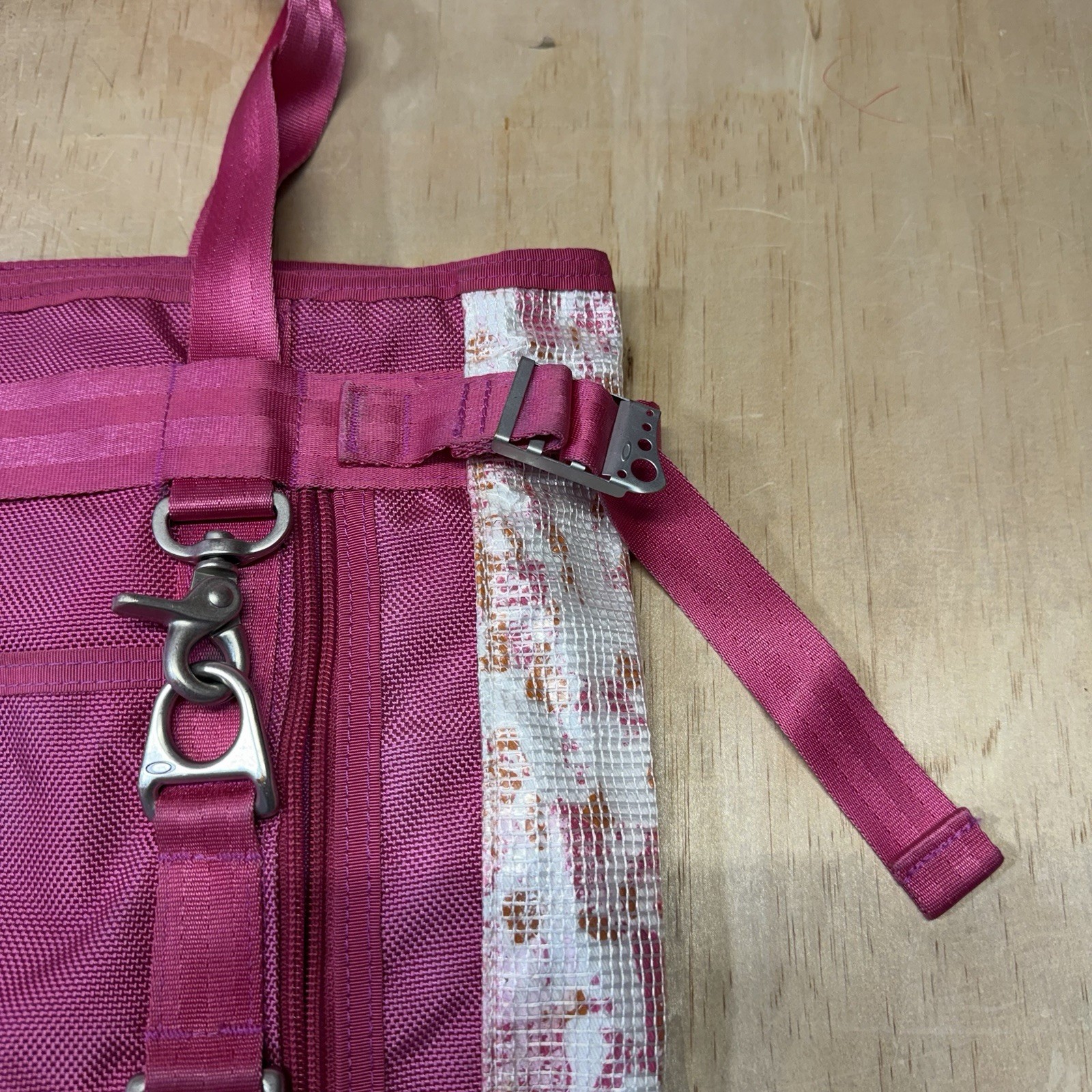 Vintage Pink Oakley High Low Voltage Y2K Commuter Bag Working Tested
