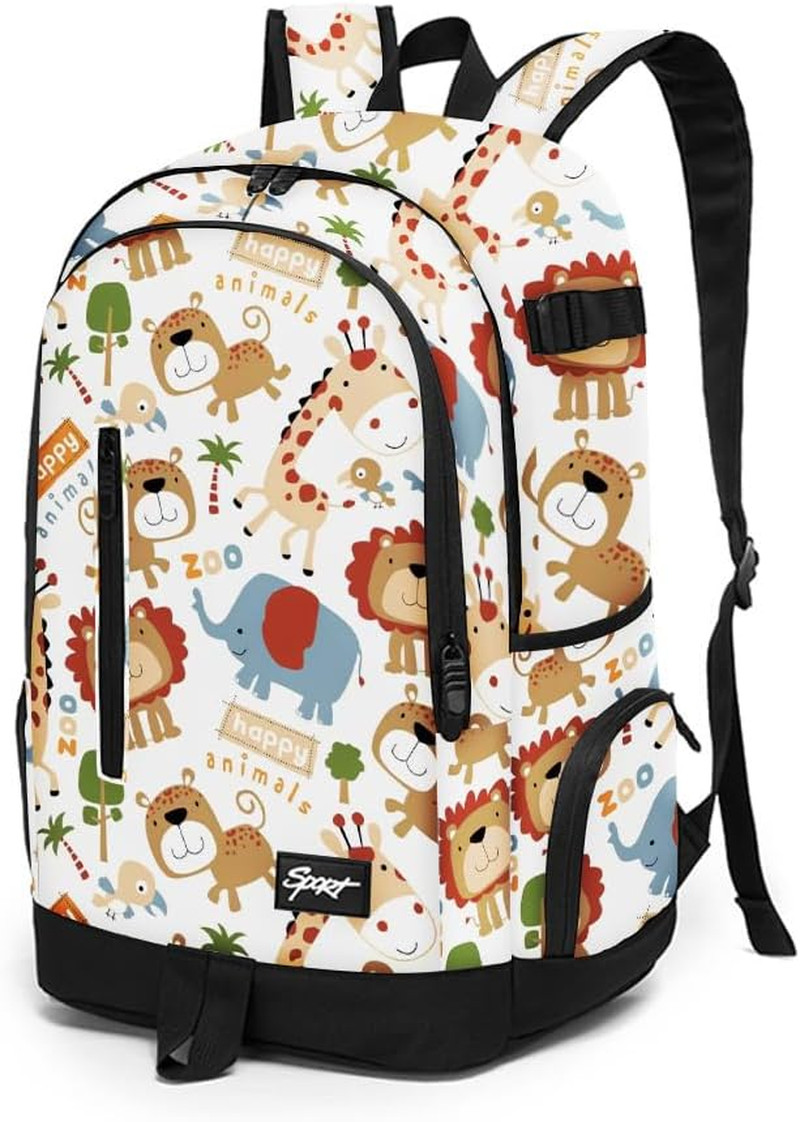 School Backpack Travel Bag for Men & Women Lightweight College Back Pack with La