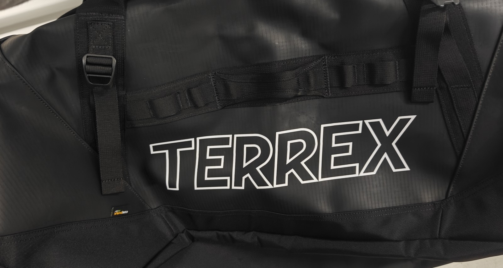 Adidas Terrex duffle bag backpack medium Rain.Rdy Expedition Black 70L IC5649